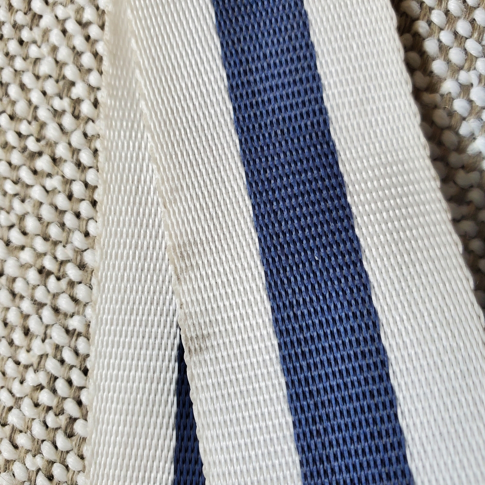 PINK Victoria's Secret Navy and White Soft Corduroy Zipper Tote - Picture 4 of 11